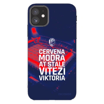 Picasee silikonový průhledný obal pro Apple iPhone 11 - FC Viktoria Plzeň E
