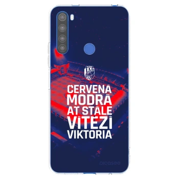 Picasee silikonový průhledný obal pro Xiaomi Redmi Note 8T - FC Viktoria Plzeň E