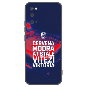 Picasee silikonový černý obal pro Samsung Galaxy S20 G980F - FC Viktoria Plzeň E