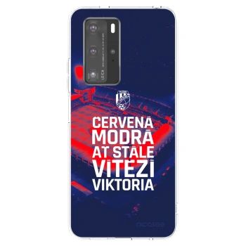 Picasee silikonový průhledný obal pro Huawei P40 Pro - FC Viktoria Plzeň E