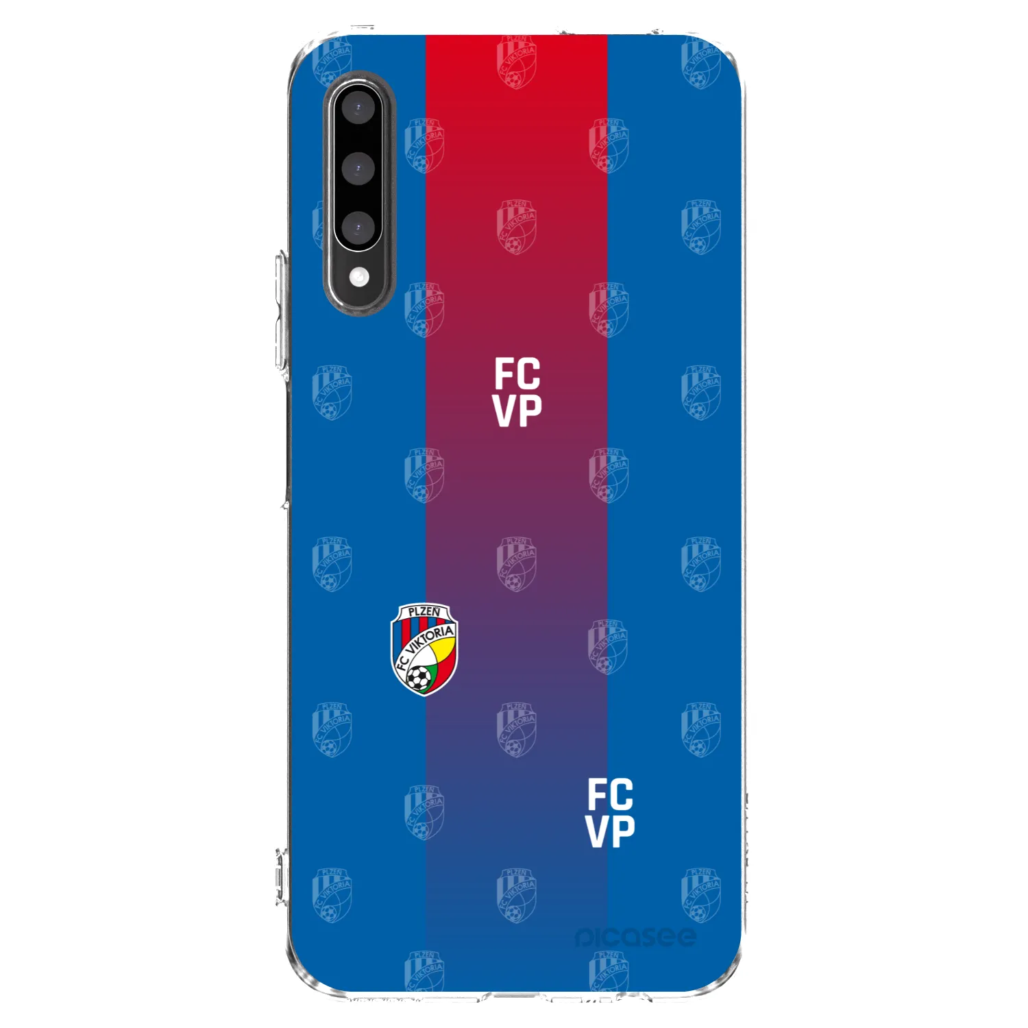 Picasee silikonový průhledný obal pro Honor 9X Pro - FC Viktoria Plzeň F