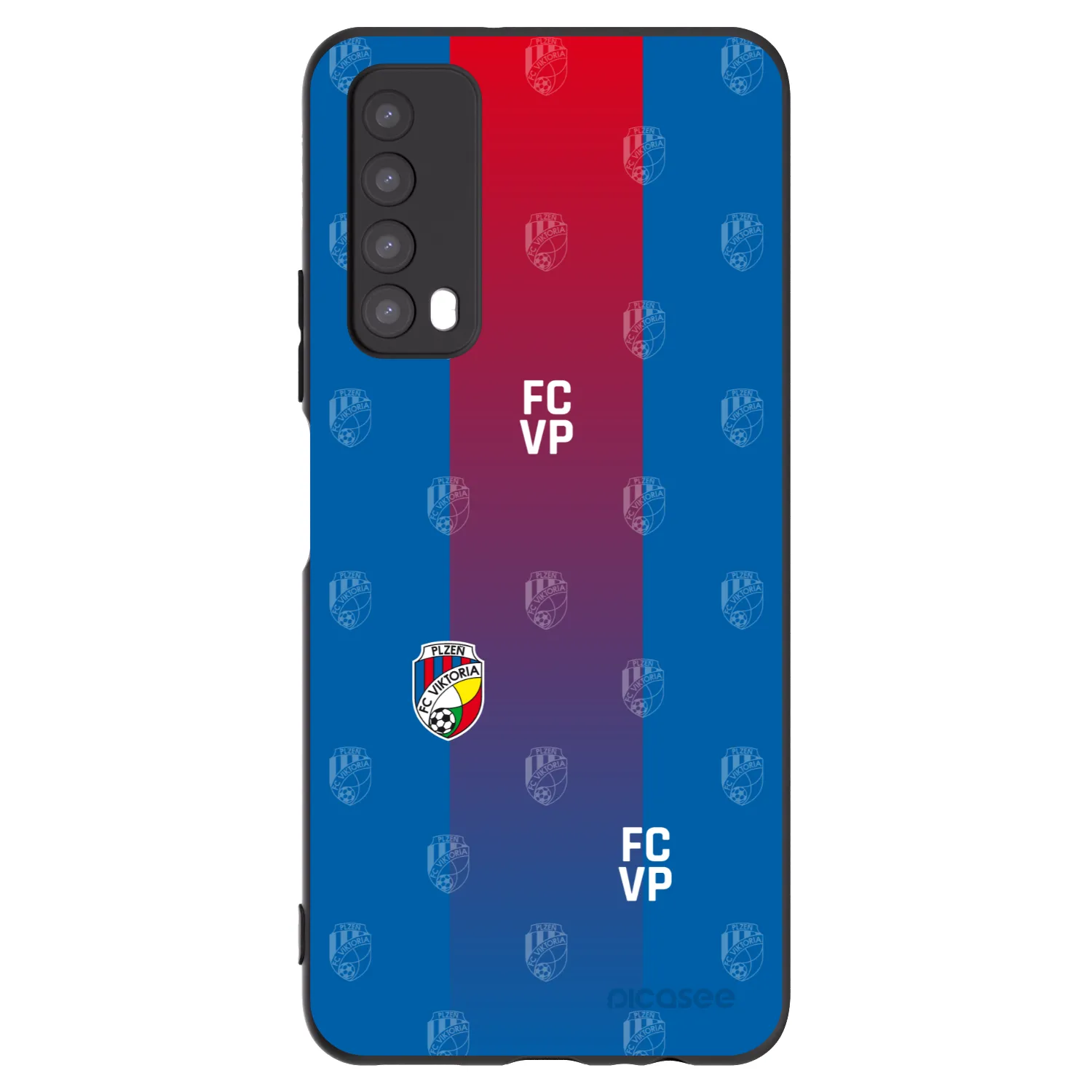 Picasee silikonový černý obal pro Huawei P Smart 2021 - FC Viktoria Plzeň F