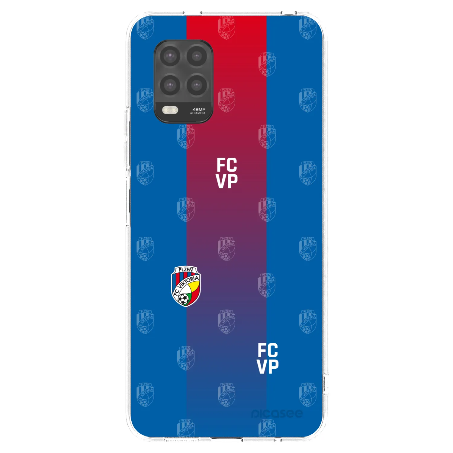 Picasee silikonový průhledný obal pro Xiaomi Mi 10 Lite - FC Viktoria Plzeň F