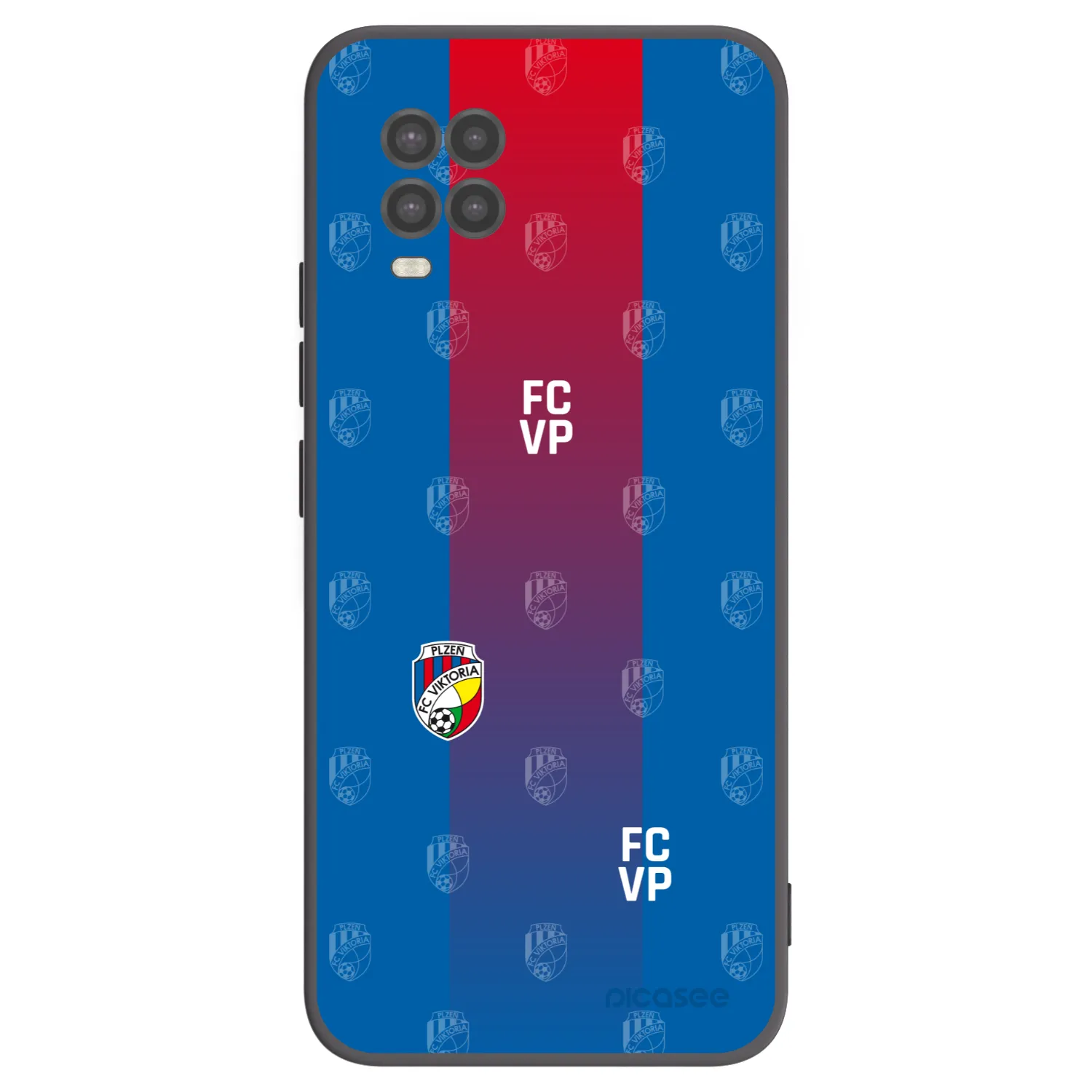 Picasee silikonový černý obal pro Xiaomi Mi 10 Lite - FC Viktoria Plzeň F