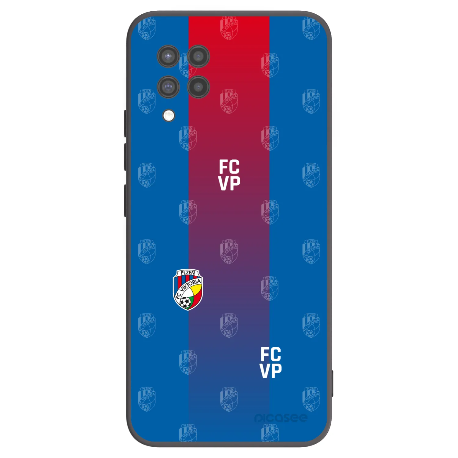 Picasee silikonový černý obal pro Samsung Galaxy A42 A426B - FC Viktoria Plzeň F