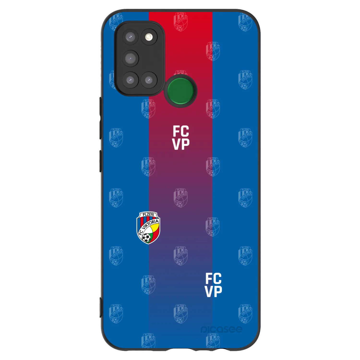 Picasee silikonový černý obal pro Realme 7i - FC Viktoria Plzeň F