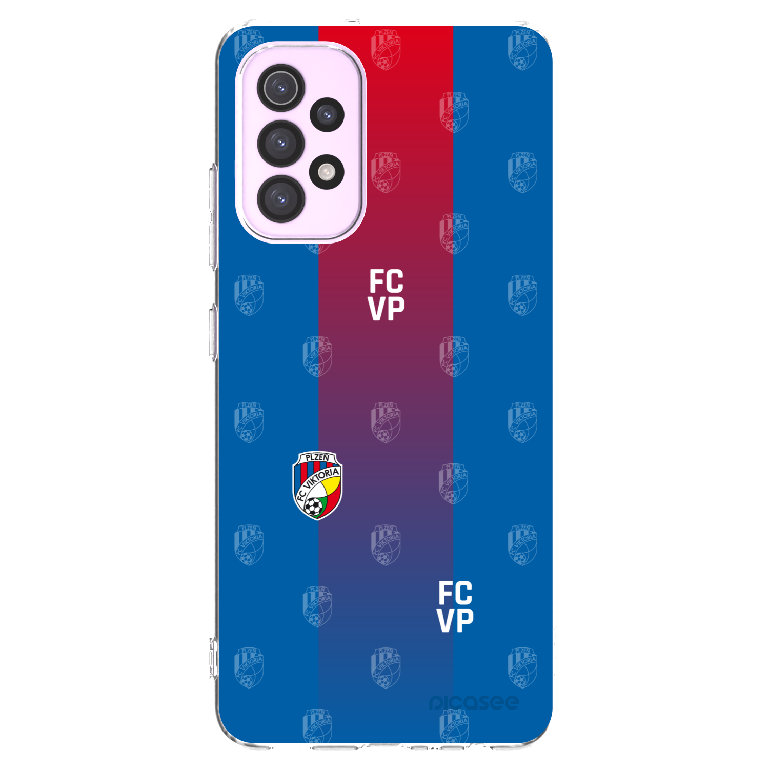 Picasee silikonový průhledný obal pro Samsung Galaxy A32 5G A326B - FC Viktoria Plzeň F