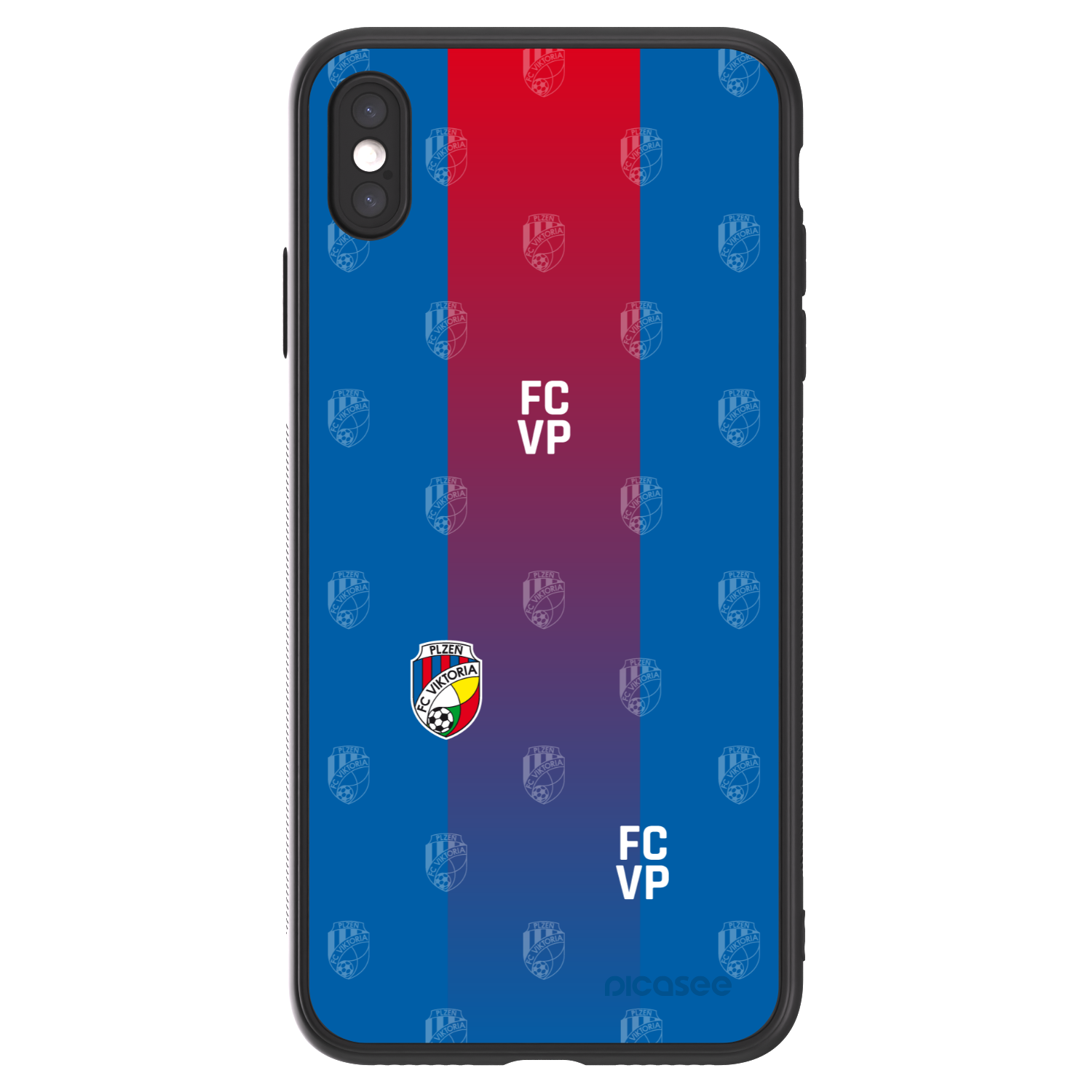 Picasee ULTIMATE CASE pro Apple iPhone XS Max - FC Viktoria Plzeň F