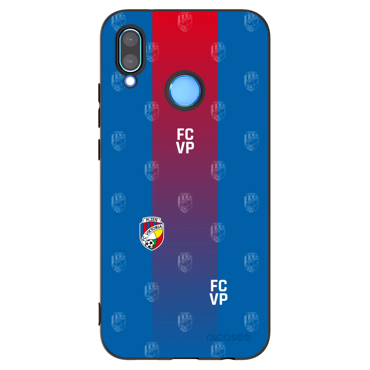 Picasee silikonový černý obal pro Huawei P20 Lite - FC Viktoria Plzeň F