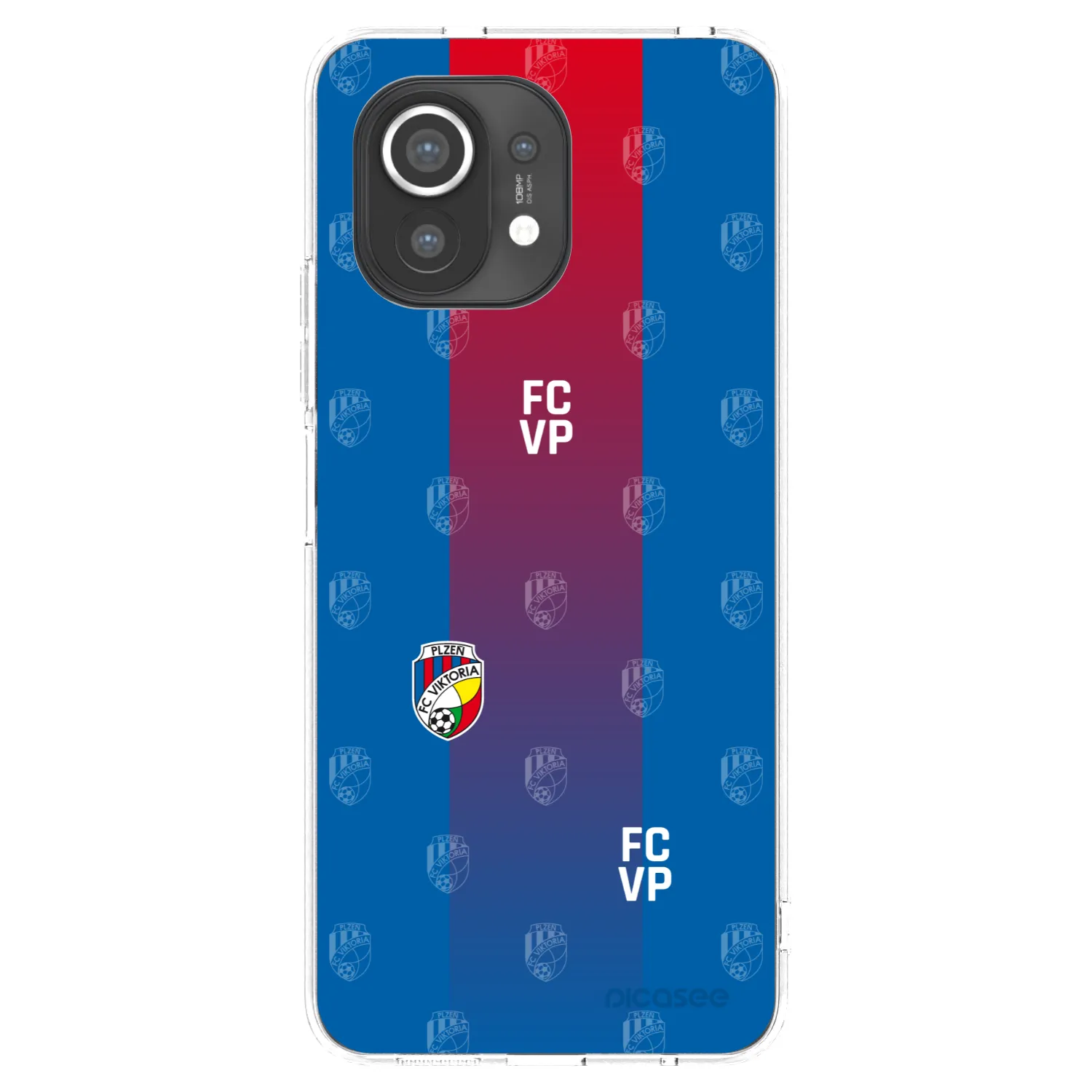 Picasee silikonový průhledný obal pro Xiaomi Mi 11 - FC Viktoria Plzeň F
