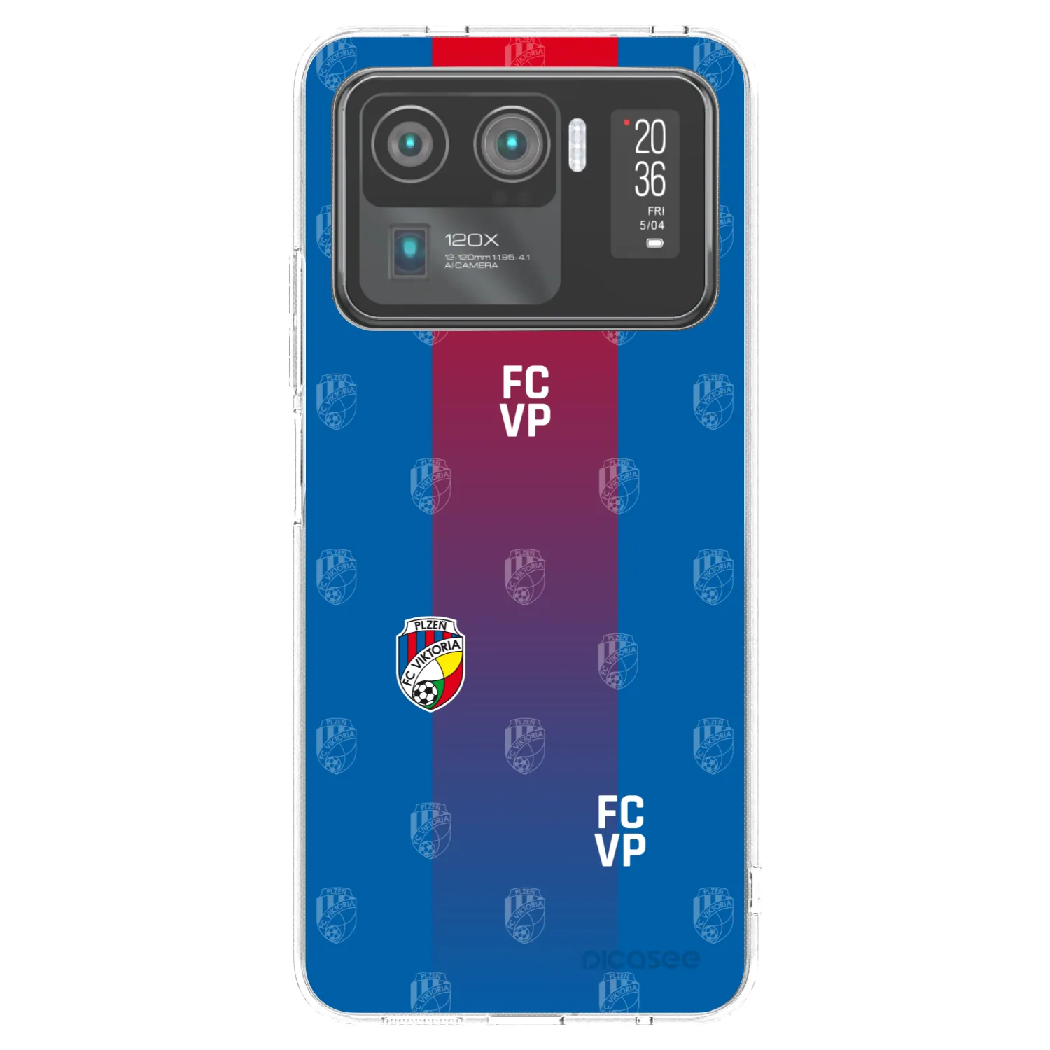 Picasee silikonový průhledný obal pro Xiaomi Mi 11 Ultra - FC Viktoria Plzeň F