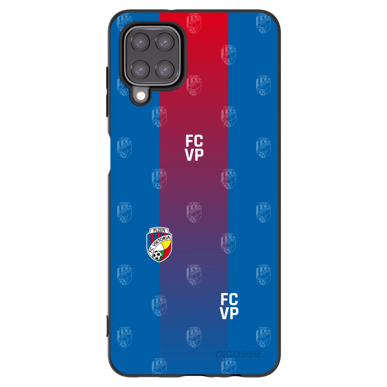 Picasee silikonový černý obal pro Samsung Galaxy M12 M127F - FC Viktoria Plzeň F