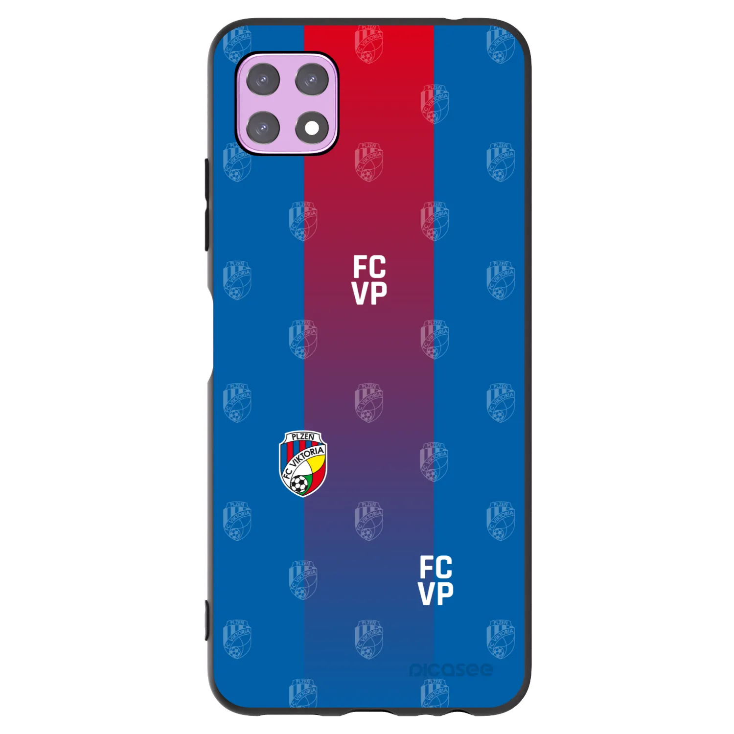 Picasee silikonový černý obal pro Samsung Galaxy A22 A226B 5G - FC Viktoria Plzeň F