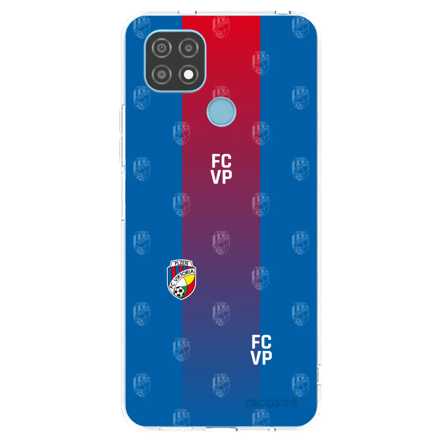 Picasee silikonový průhledný obal pro Realme C21 - FC Viktoria Plzeň F