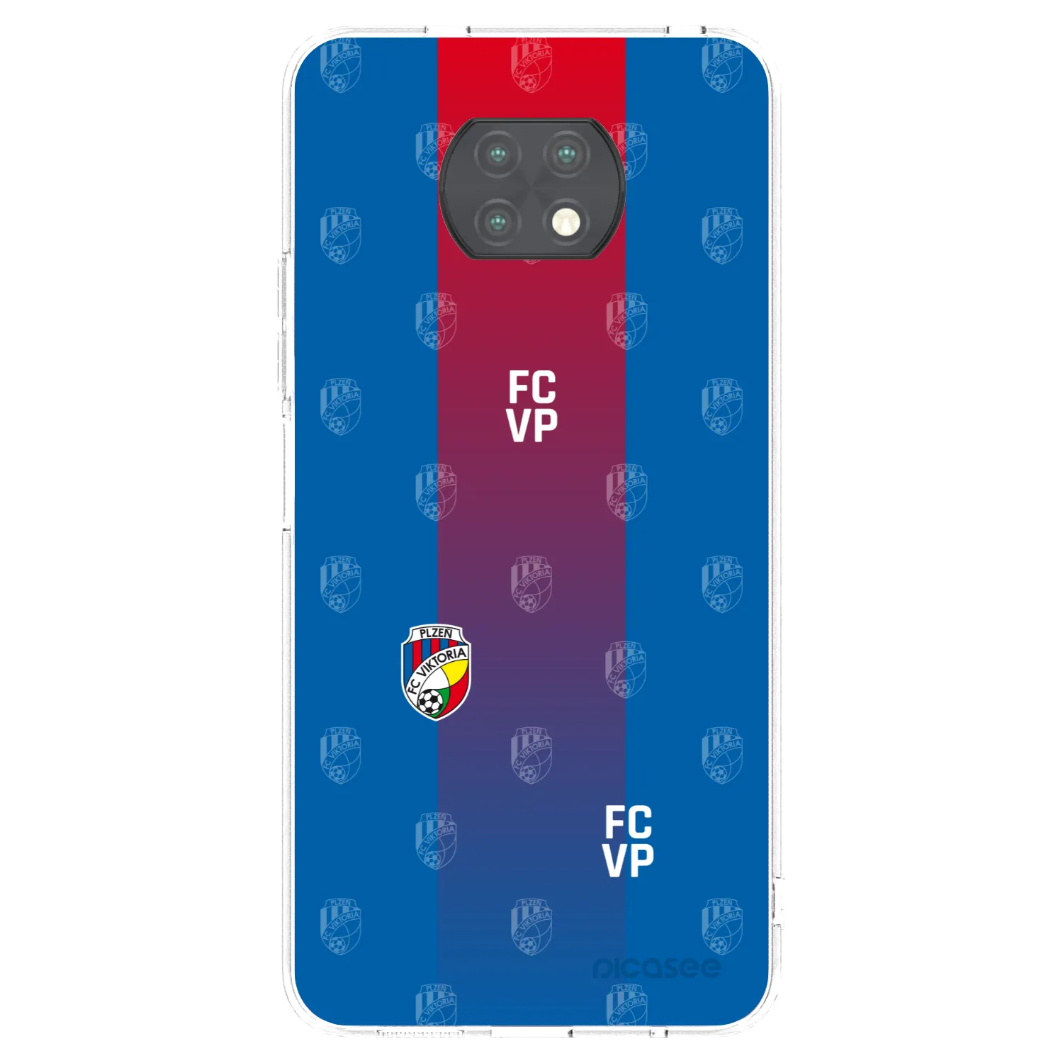 Picasee silikonový průhledný obal pro Xiaomi Redmi Note 9T - FC Viktoria Plzeň F
