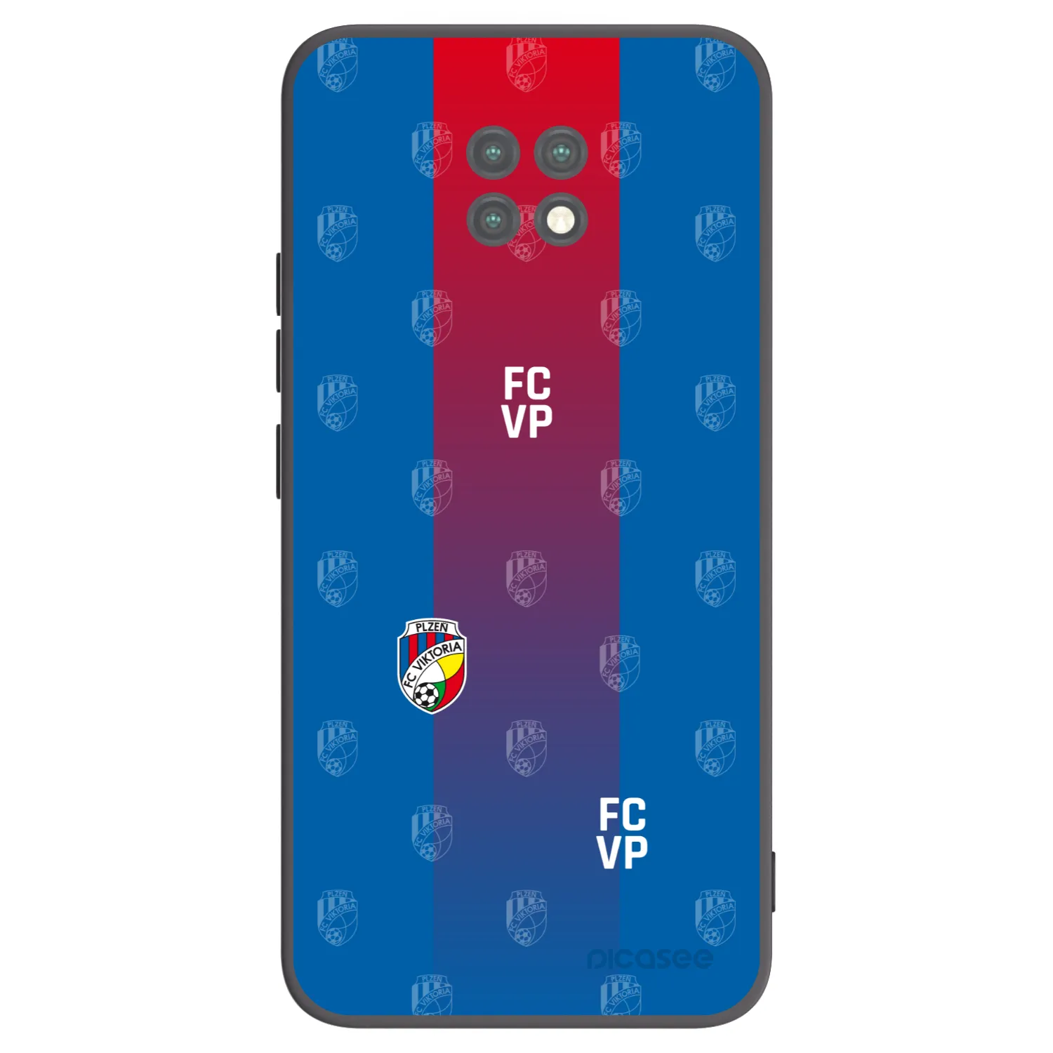 Picasee silikonový černý obal pro Xiaomi Redmi Note 9T - FC Viktoria Plzeň F