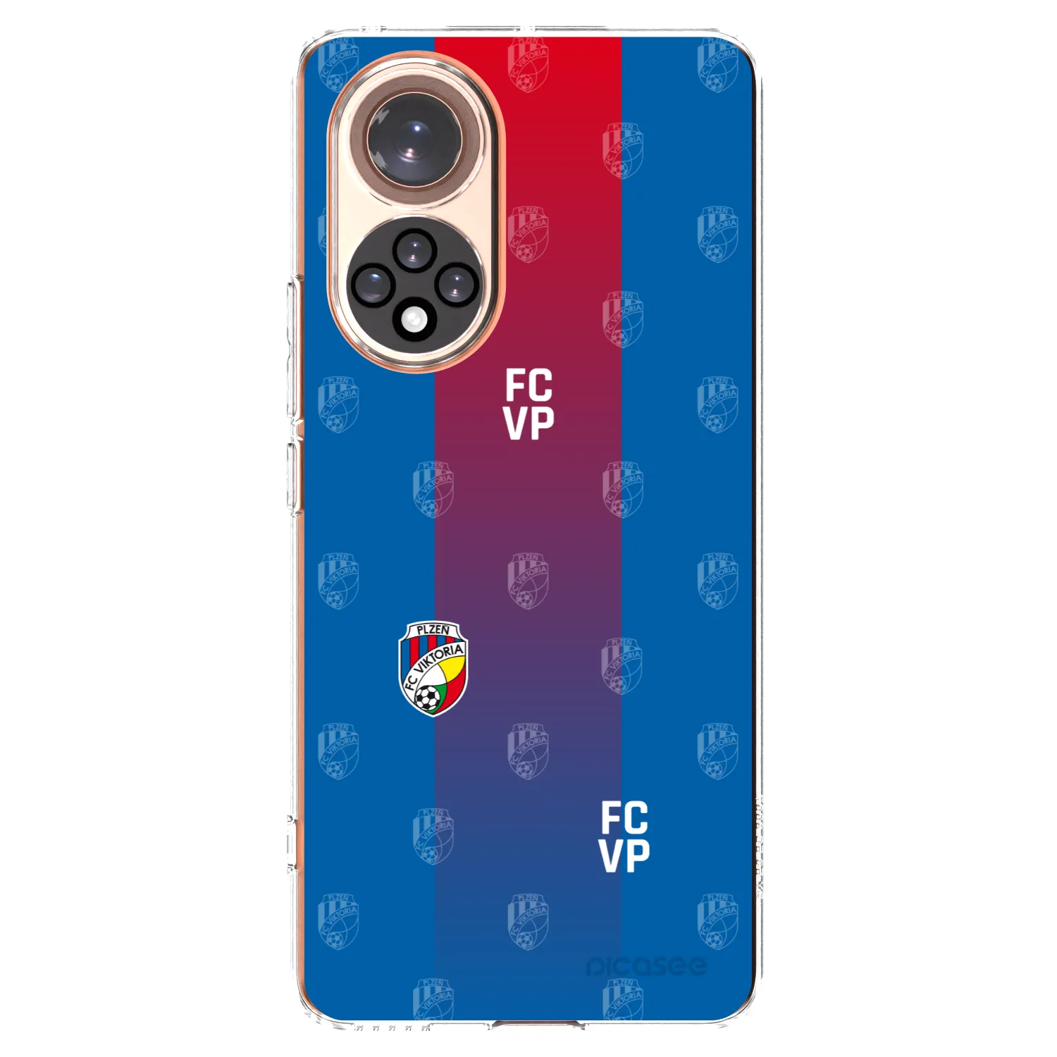 Picasee silikonový průhledný obal pro Honor 50 5G - FC Viktoria Plzeň F