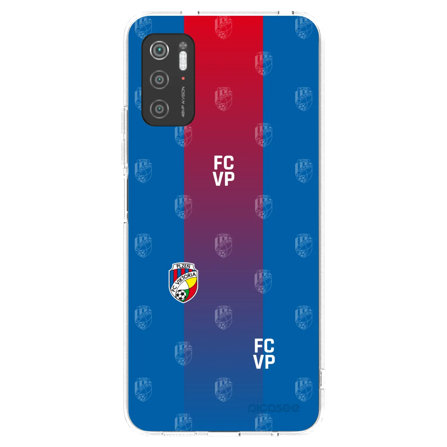Picasee silikonový průhledný obal pro Xiaomi Poco M3 Pro 5G - FC Viktoria Plzeň F
