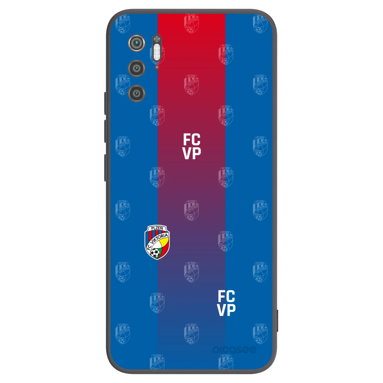 Picasee silikonový černý obal pro Xiaomi Poco M3 Pro 5G - FC Viktoria Plzeň F