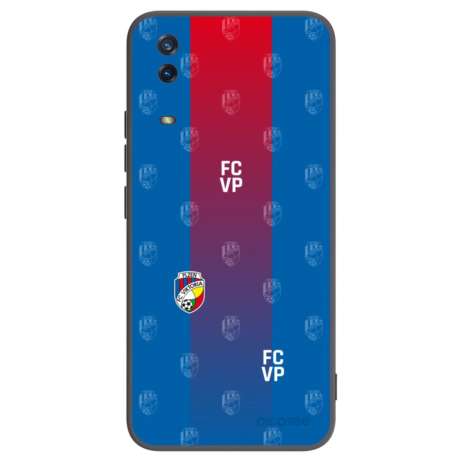Picasee silikonový černý obal pro Vivo Y11s - FC Viktoria Plzeň F
