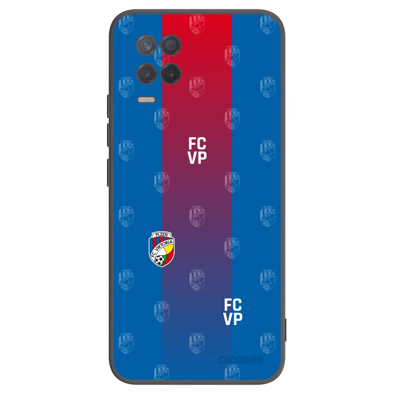 Picasee silikonový černý obal pro Realme 8 5G - FC Viktoria Plzeň F