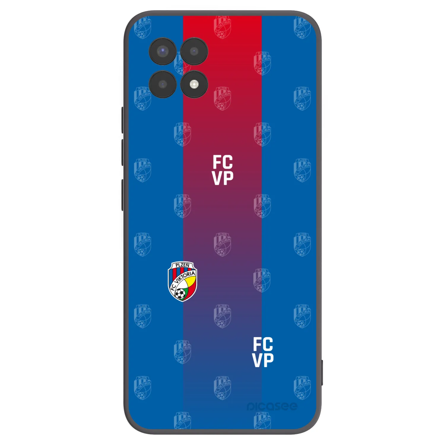 Picasee silikonový černý obal pro Realme 8i - FC Viktoria Plzeň F