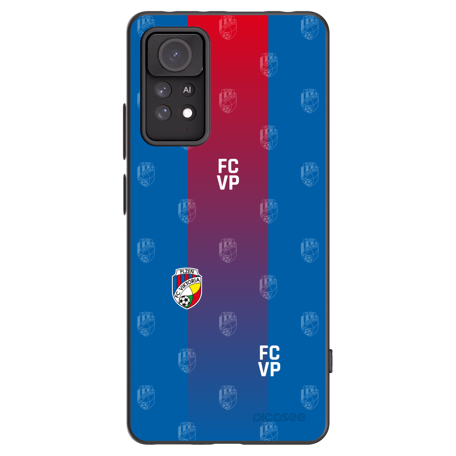 Picasee silikonový černý obal pro Xiaomi Redmi Note 11 Pro - FC Viktoria Plzeň F