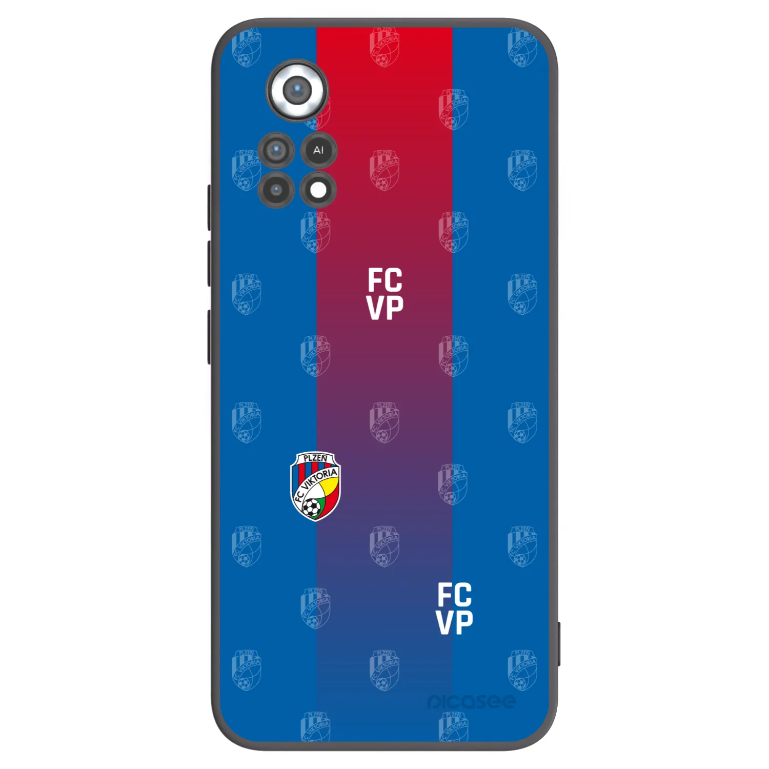 Picasee silikonový černý obal pro Xiaomi Poco X4 Pro 5G - FC Viktoria Plzeň F