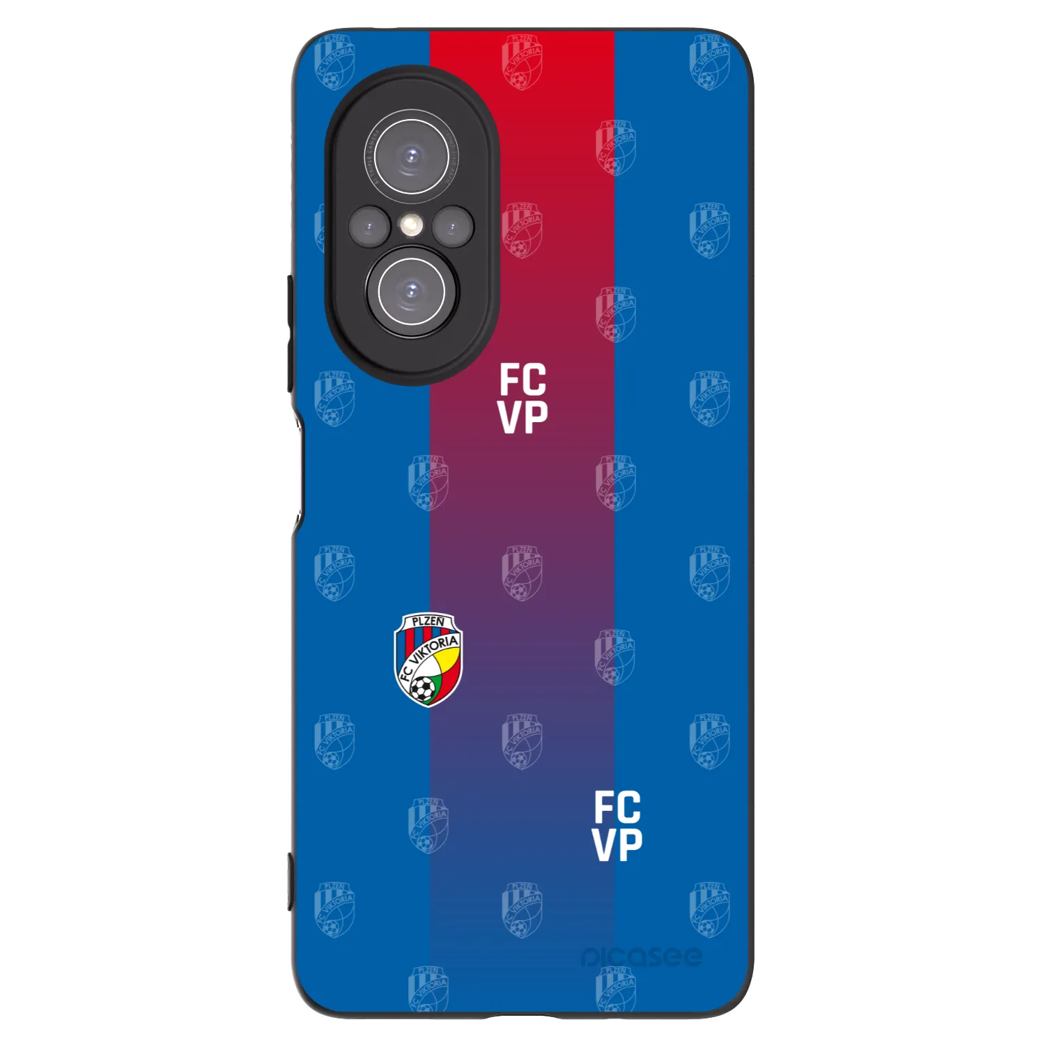 Picasee silikonový černý obal pro Huawei Nova 9 SE - FC Viktoria Plzeň F