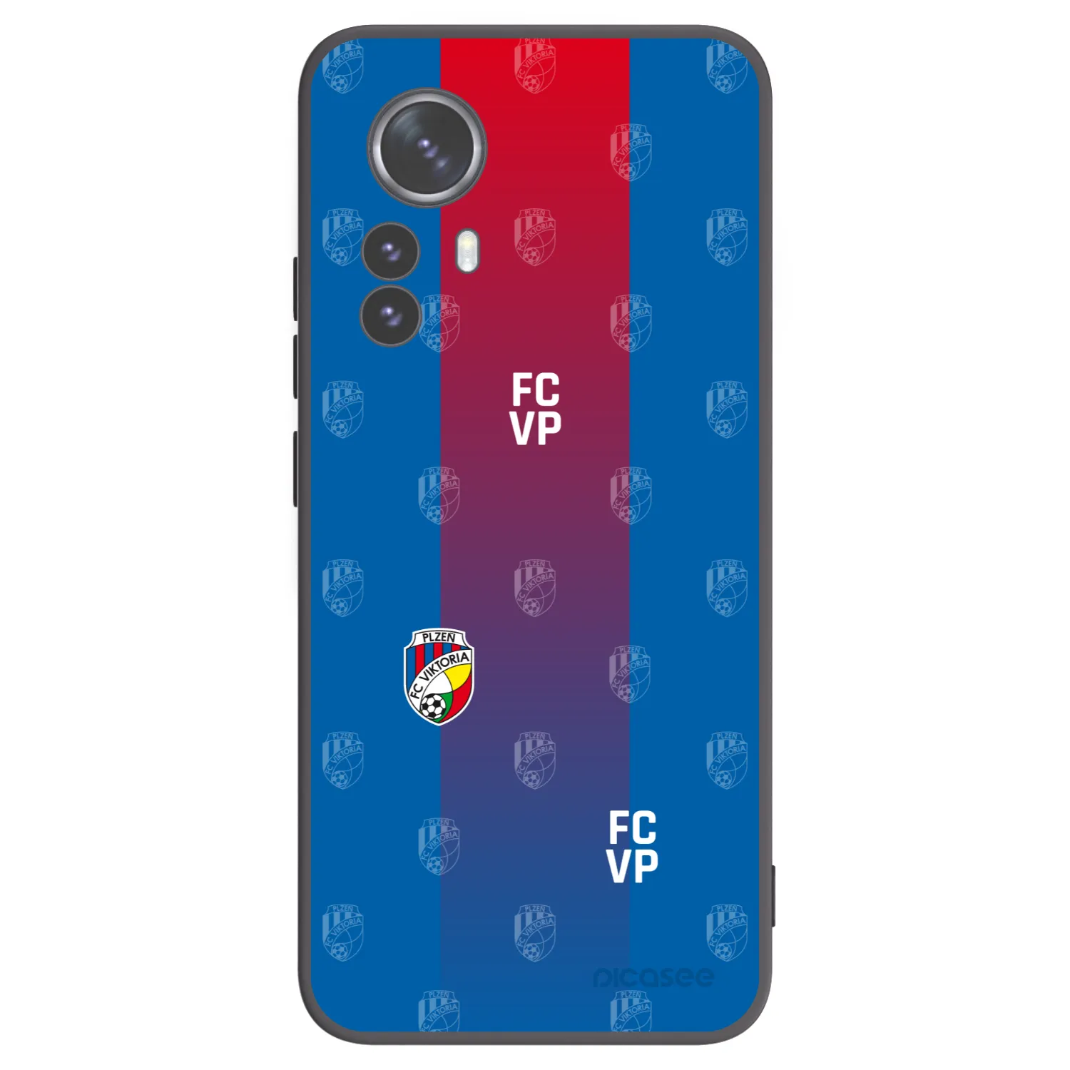 Picasee silikonový černý obal pro Xiaomi 12 Pro - FC Viktoria Plzeň F