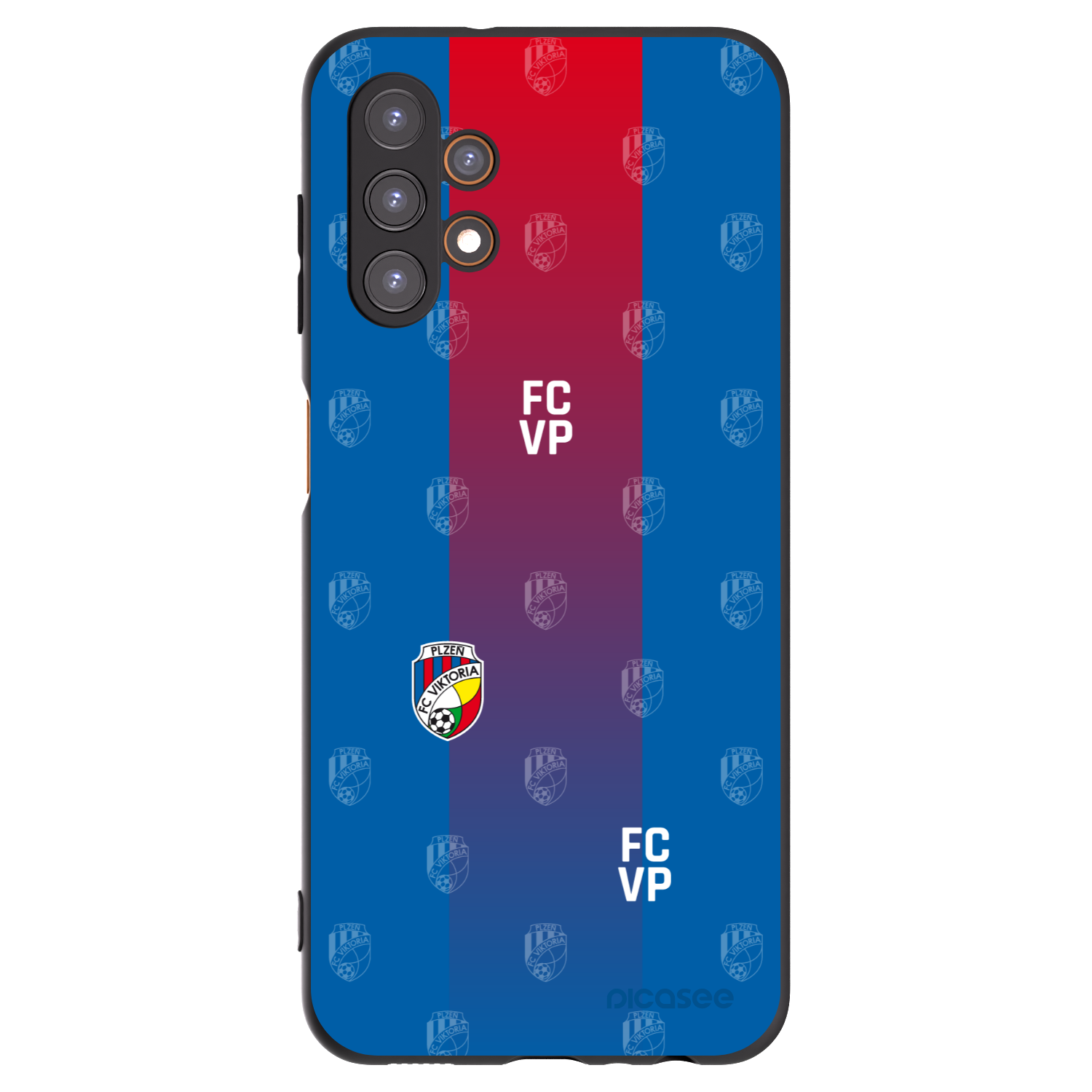 Picasee silikonový černý obal pro Samsung Galaxy A13 4G A135 - FC Viktoria Plzeň F