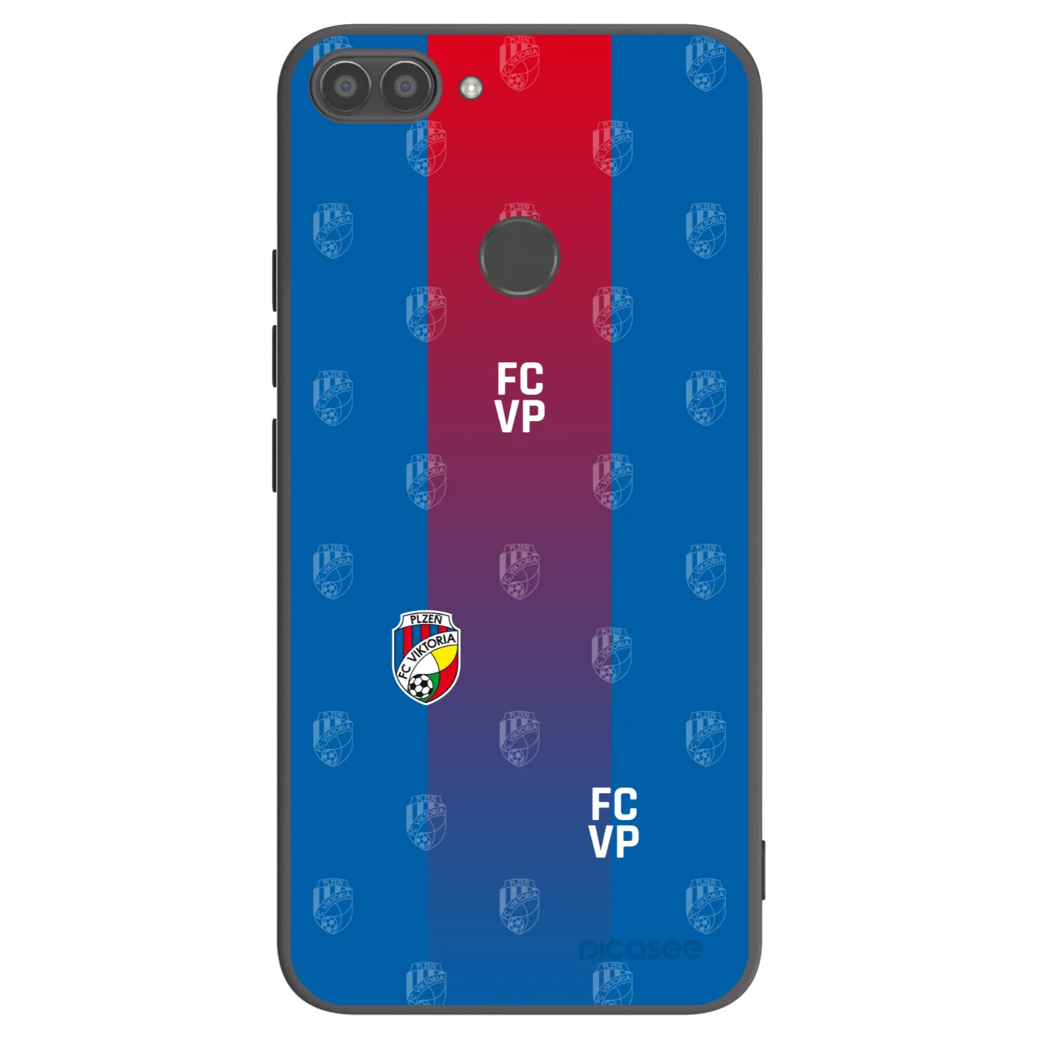 Picasee silikonový černý obal pro Huawei P Smart - FC Viktoria Plzeň F