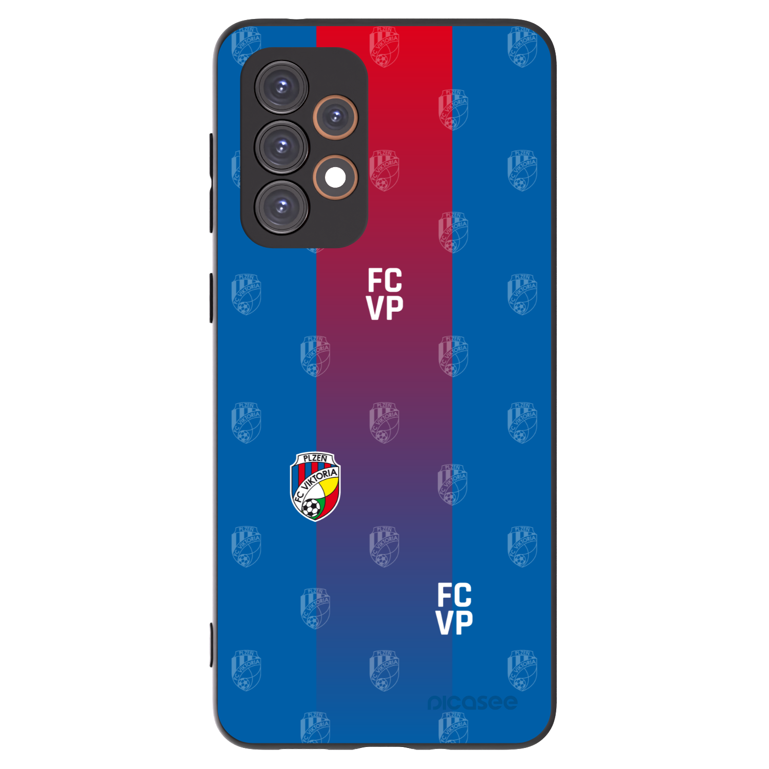Picasee silikonový černý obal pro Samsung Galaxy A33 5G A336 - FC Viktoria Plzeň F