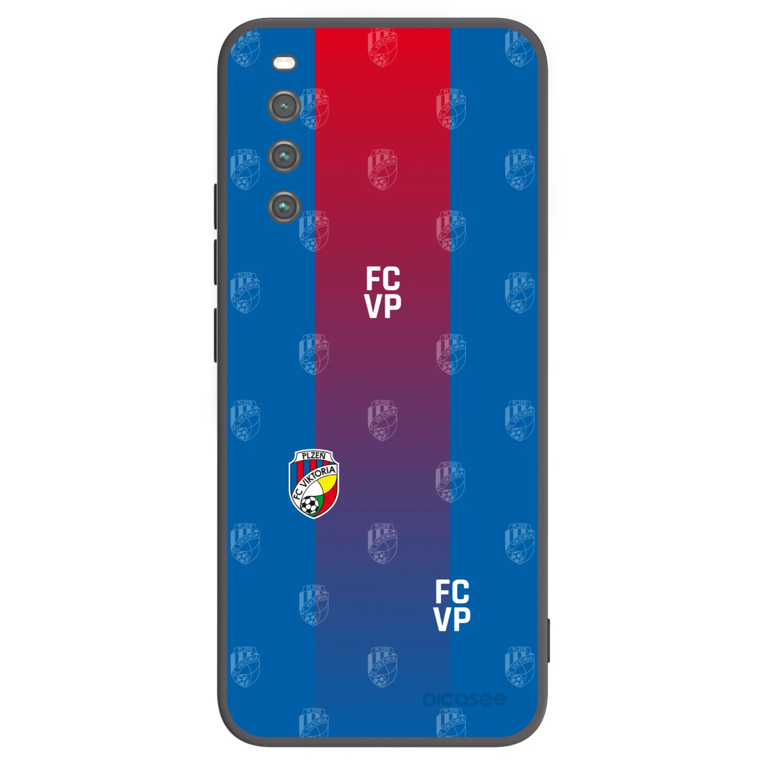 Picasee silikonový černý obal pro Sony Xperia 10 IV 5G - FC Viktoria Plzeň F