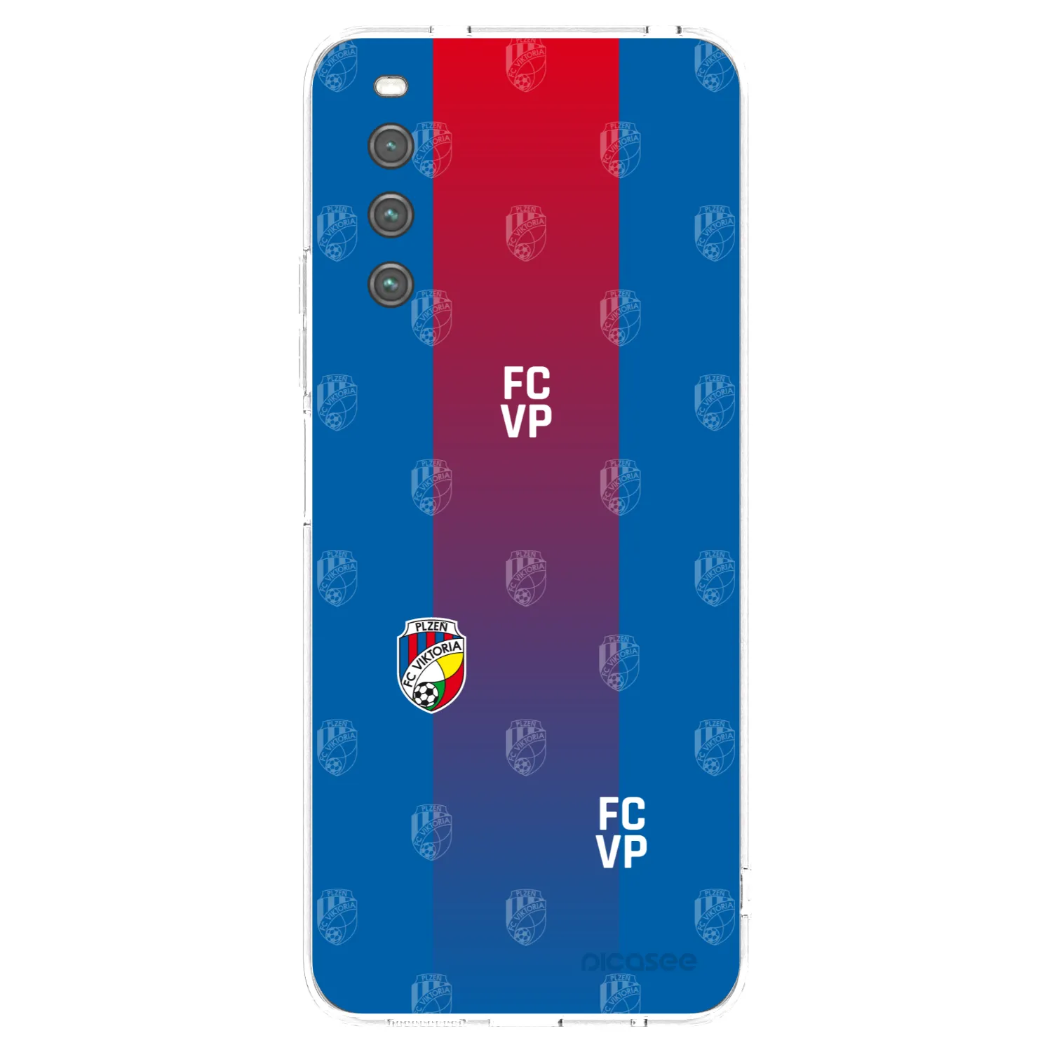 Picasee silikonový průhledný obal pro Sony Xperia 10 IV 5G - FC Viktoria Plzeň F