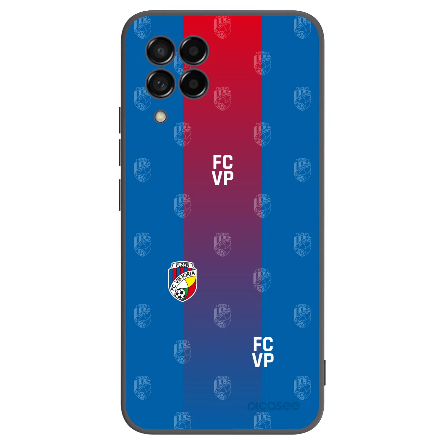 Picasee silikonový černý obal pro Samsung Galaxy M53 5G - FC Viktoria Plzeň F