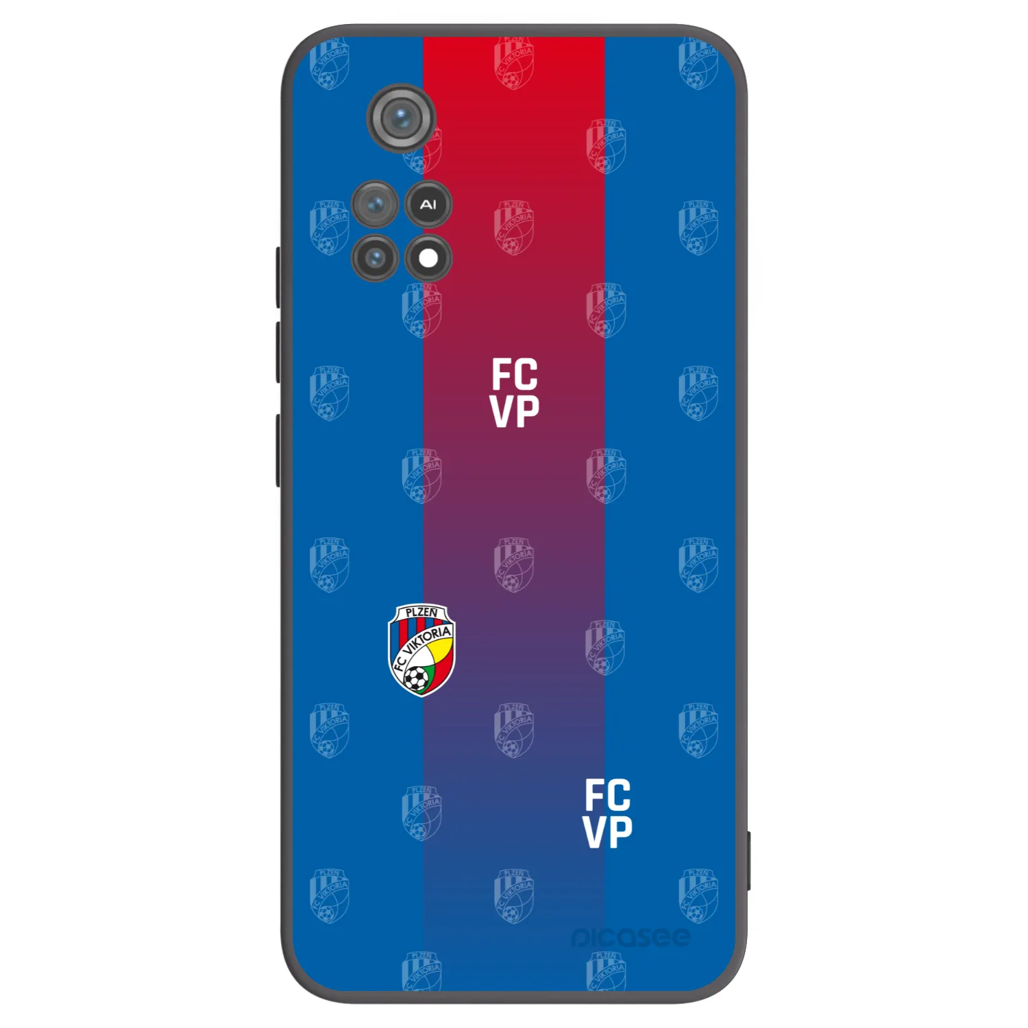 Picasee silikonový černý obal pro Xiaomi Poco M4 Pro - FC Viktoria Plzeň F
