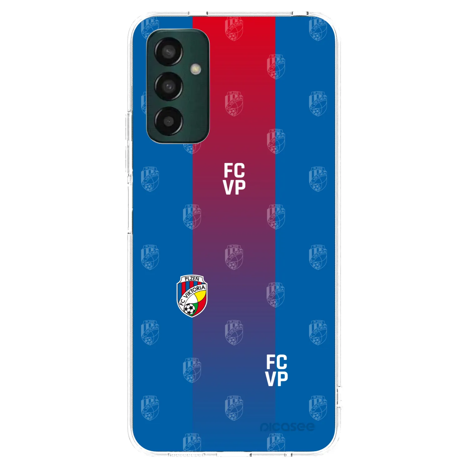 Picasee silikonový průhledný obal pro Samsung Galaxy M23 5G - FC Viktoria Plzeň F