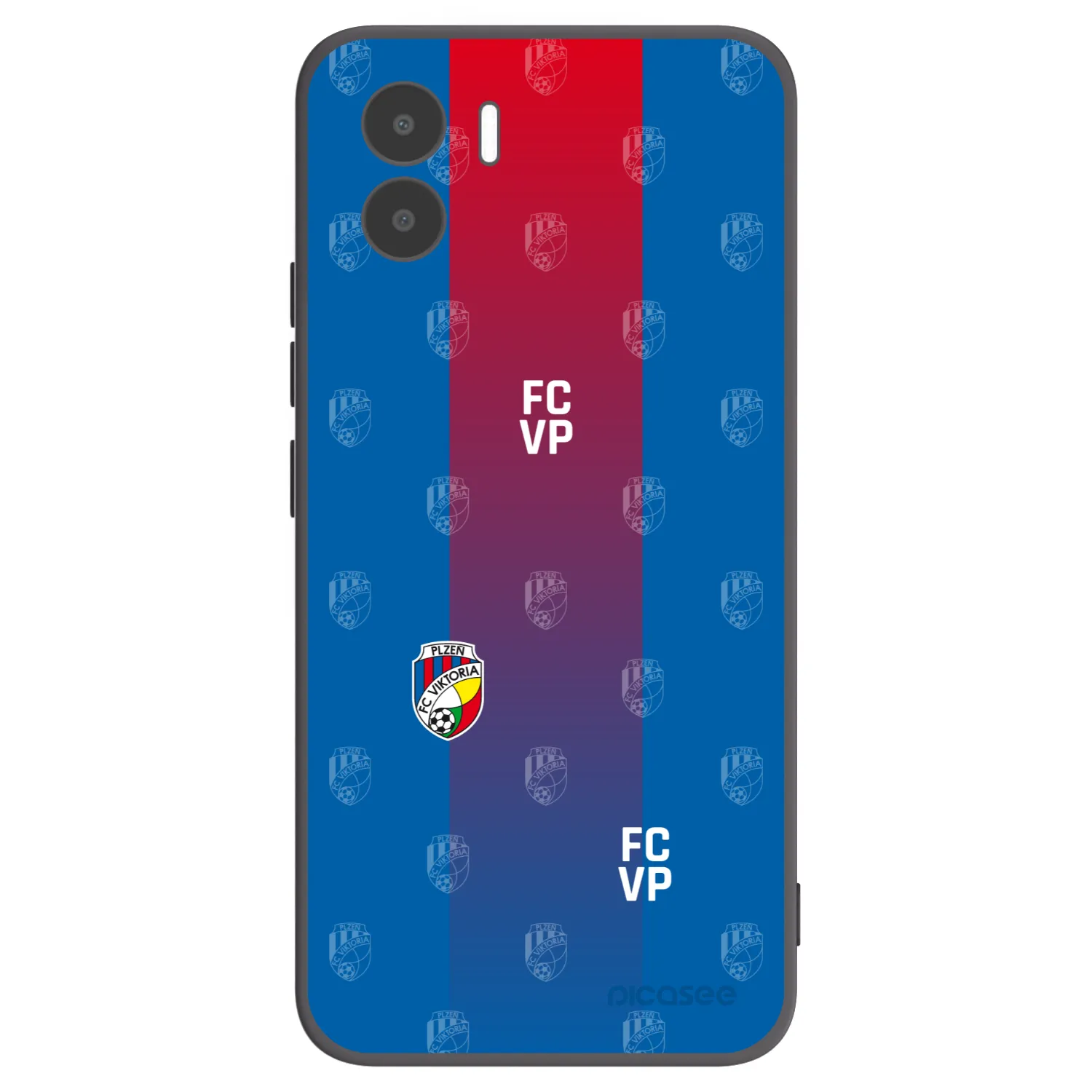 Picasee silikonový černý obal pro Xiaomi Redmi A1 - FC Viktoria Plzeň F
