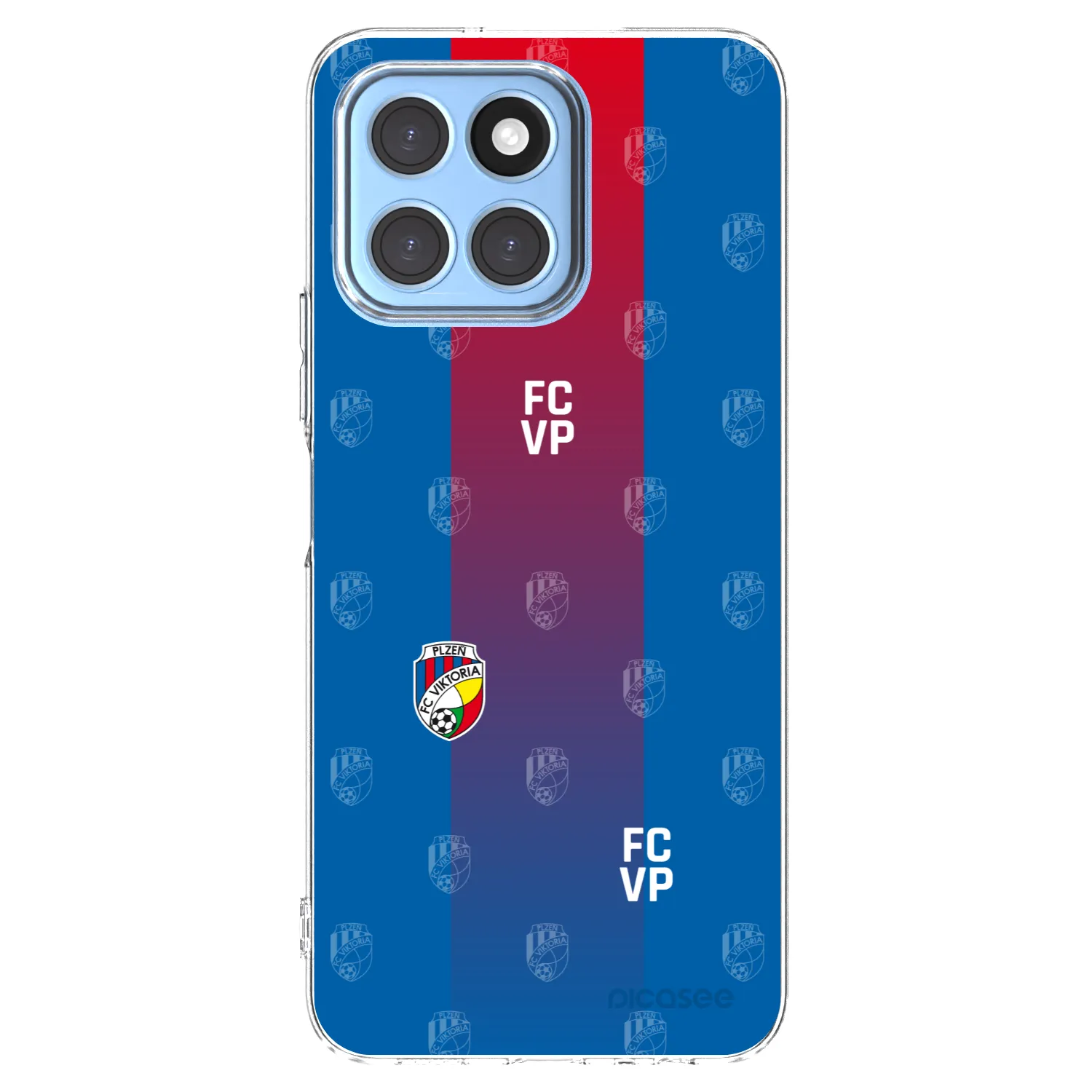 Picasee silikonový průhledný obal pro Honor X6 - FC Viktoria Plzeň F