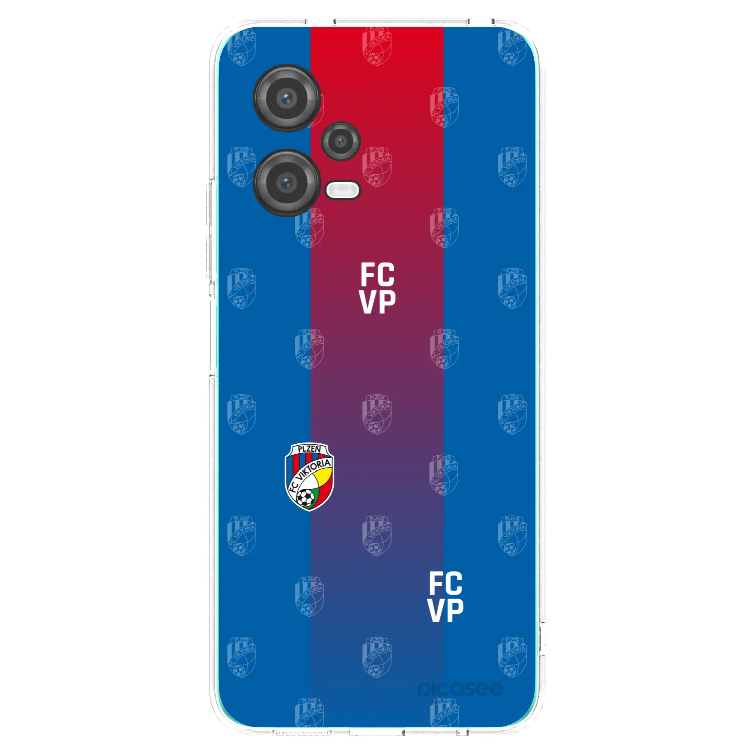 Picasee silikonový průhledný obal pro Xiaomi Poco X5 - FC Viktoria Plzeň F
