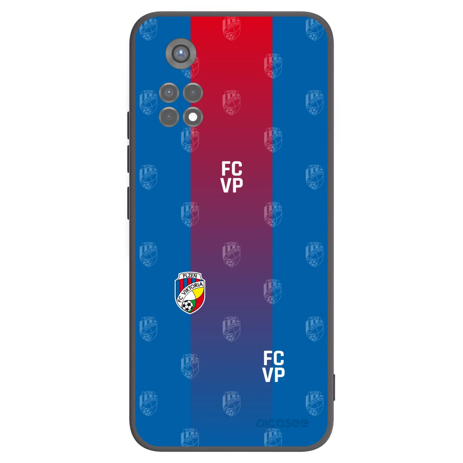 Picasee silikonový černý obal pro Xiaomi Redmi Note 11S 5G - FC Viktoria Plzeň F