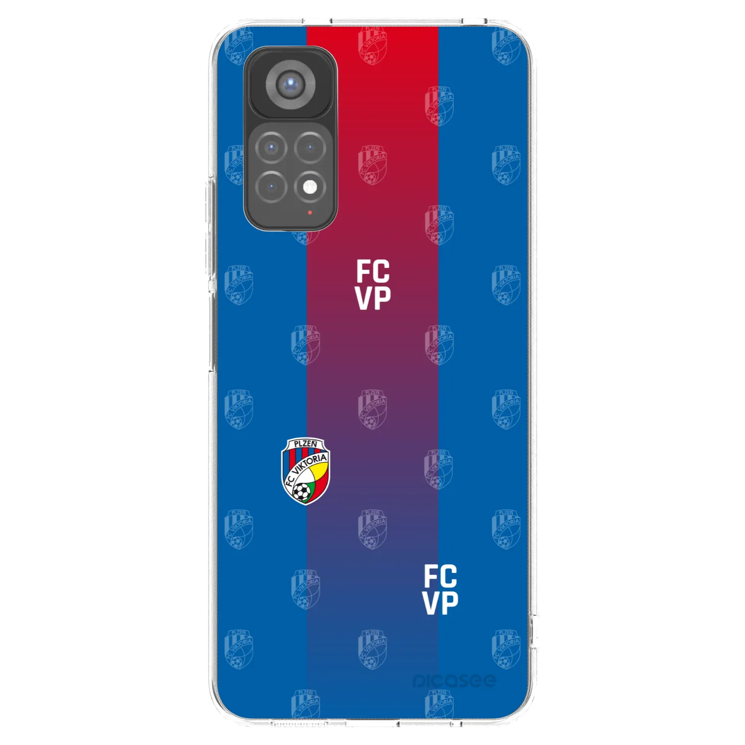 Picasee silikonový průhledný obal pro Xiaomi Redmi Note 11S 5G - FC Viktoria Plzeň F