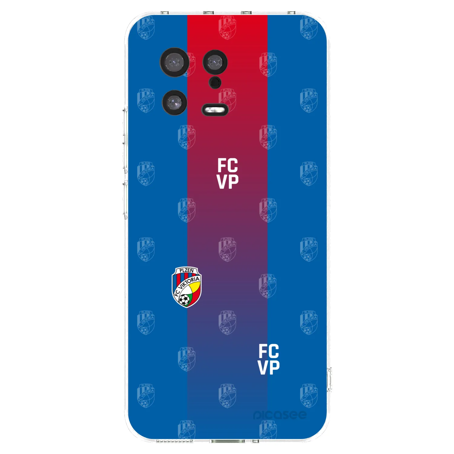Picasee silikonový průhledný obal pro Xiaomi 13 - FC Viktoria Plzeň F