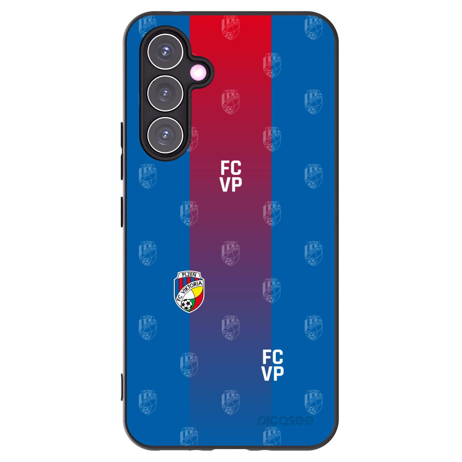 Picasee silikonový černý obal pro Samsung Galaxy A54 5G A546B - FC Viktoria Plzeň F