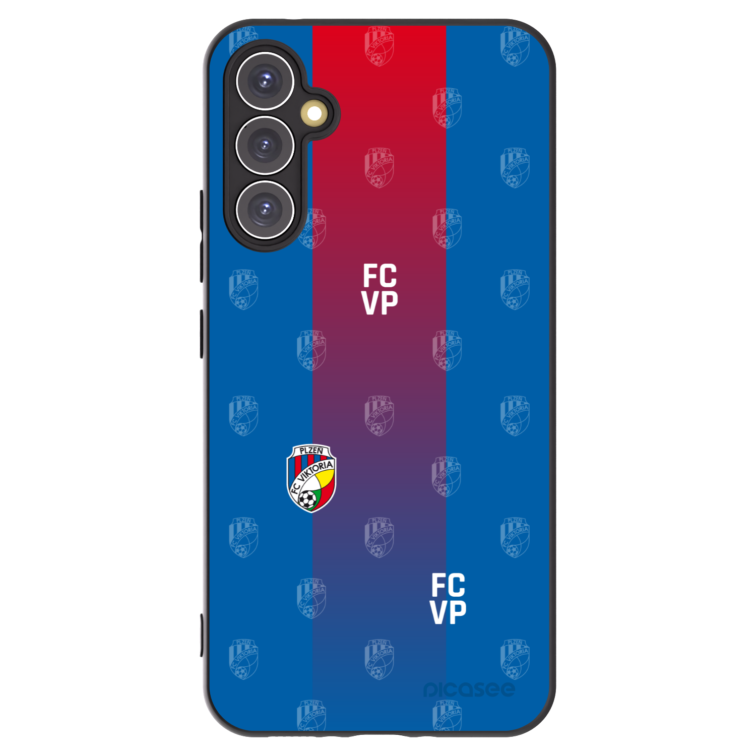 Picasee silikonový černý obal pro Samsung Galaxy A34 5G A346B - FC Viktoria Plzeň F