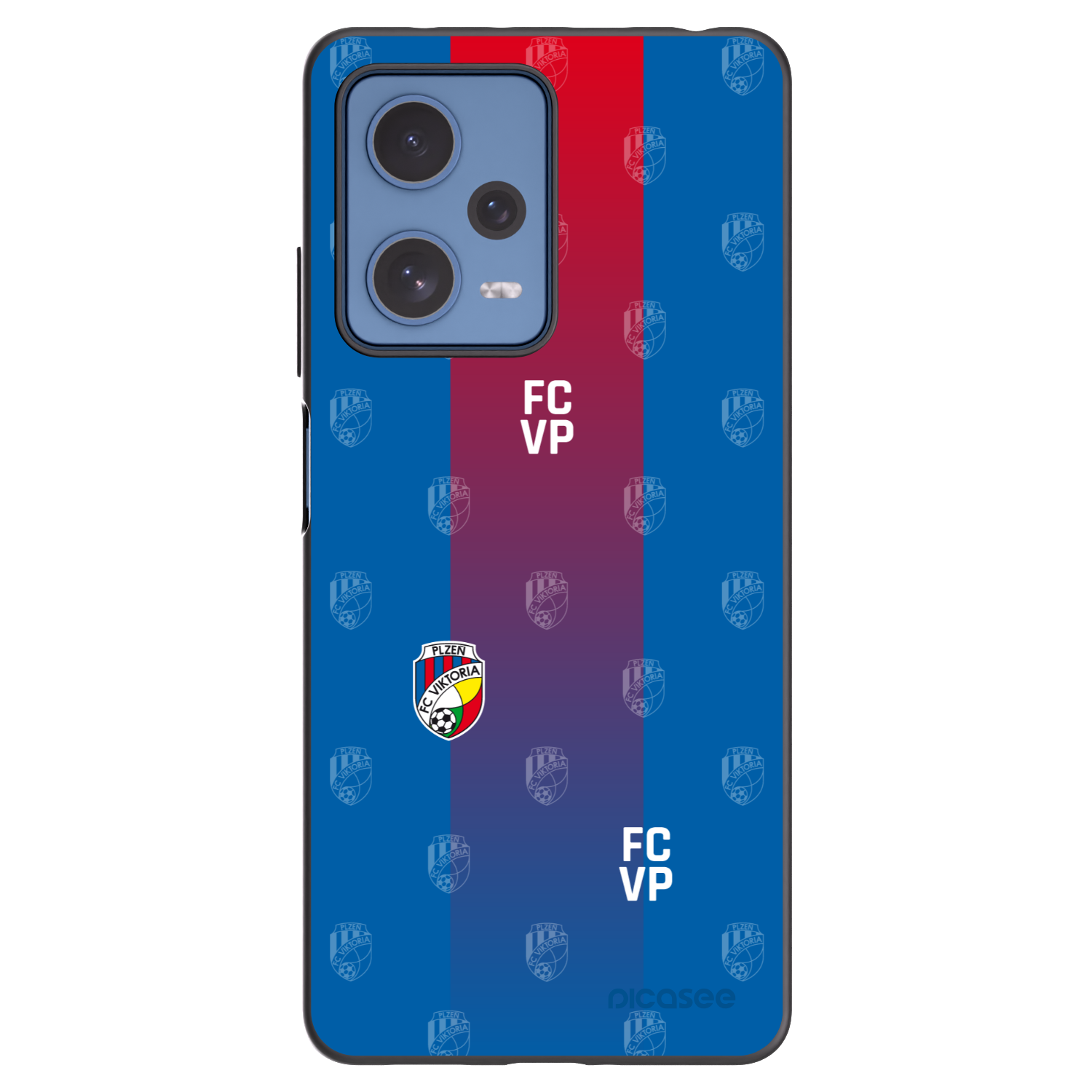Picasee silikonový černý obal pro Xiaomi Redmi Note 12 Pro 5G - FC Viktoria Plzeň F