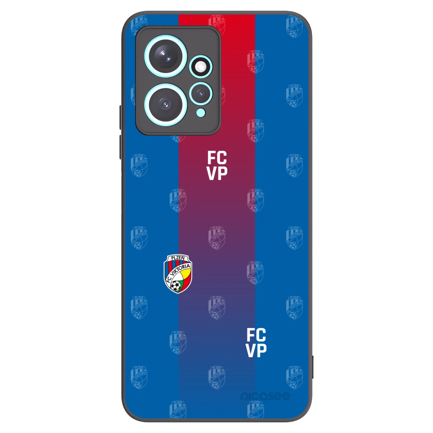 Picasee silikonový černý obal pro Xiaomi Redmi Note 12 4G - FC Viktoria Plzeň F