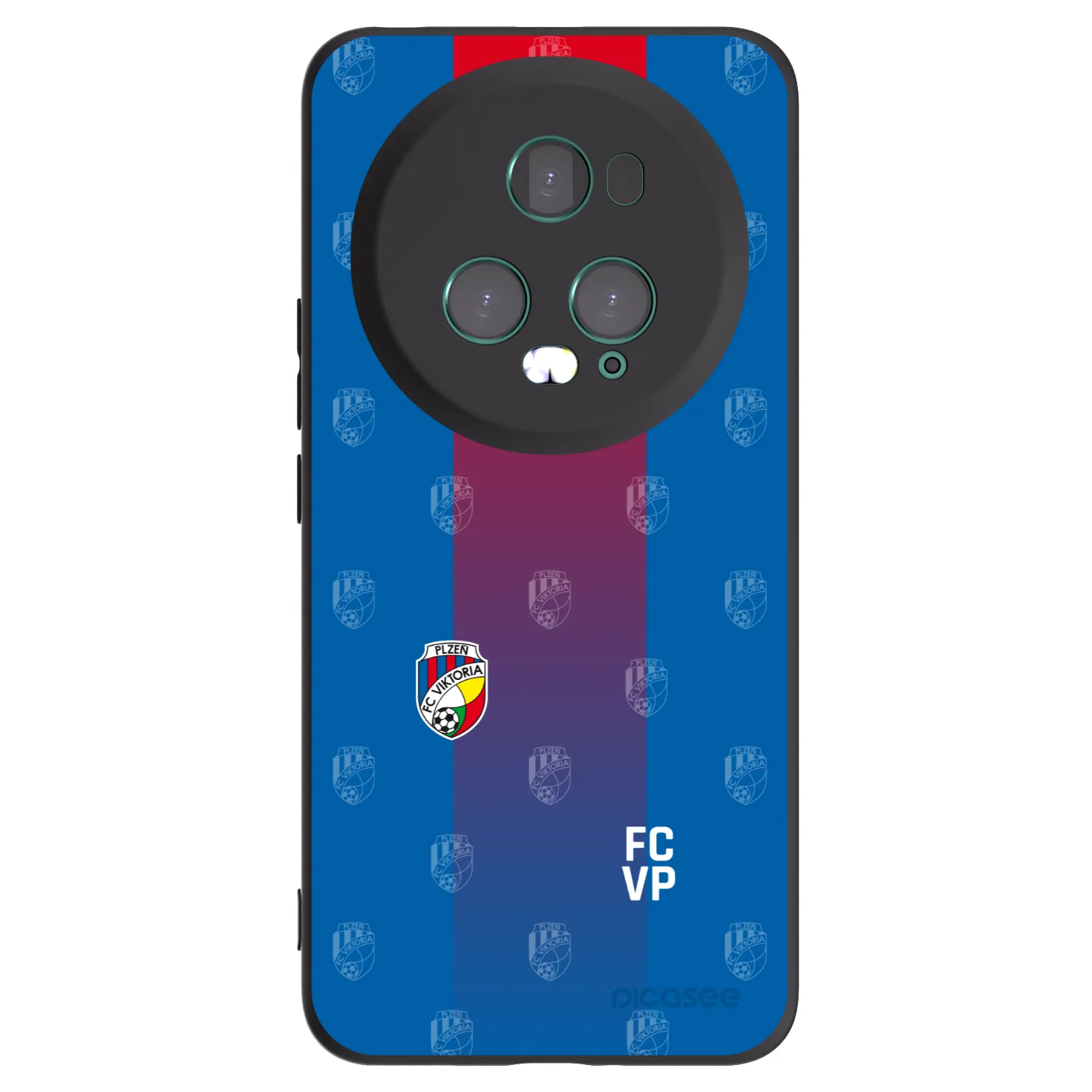 Picasee silikonový černý obal pro Honor Magic5 Pro - FC Viktoria Plzeň F