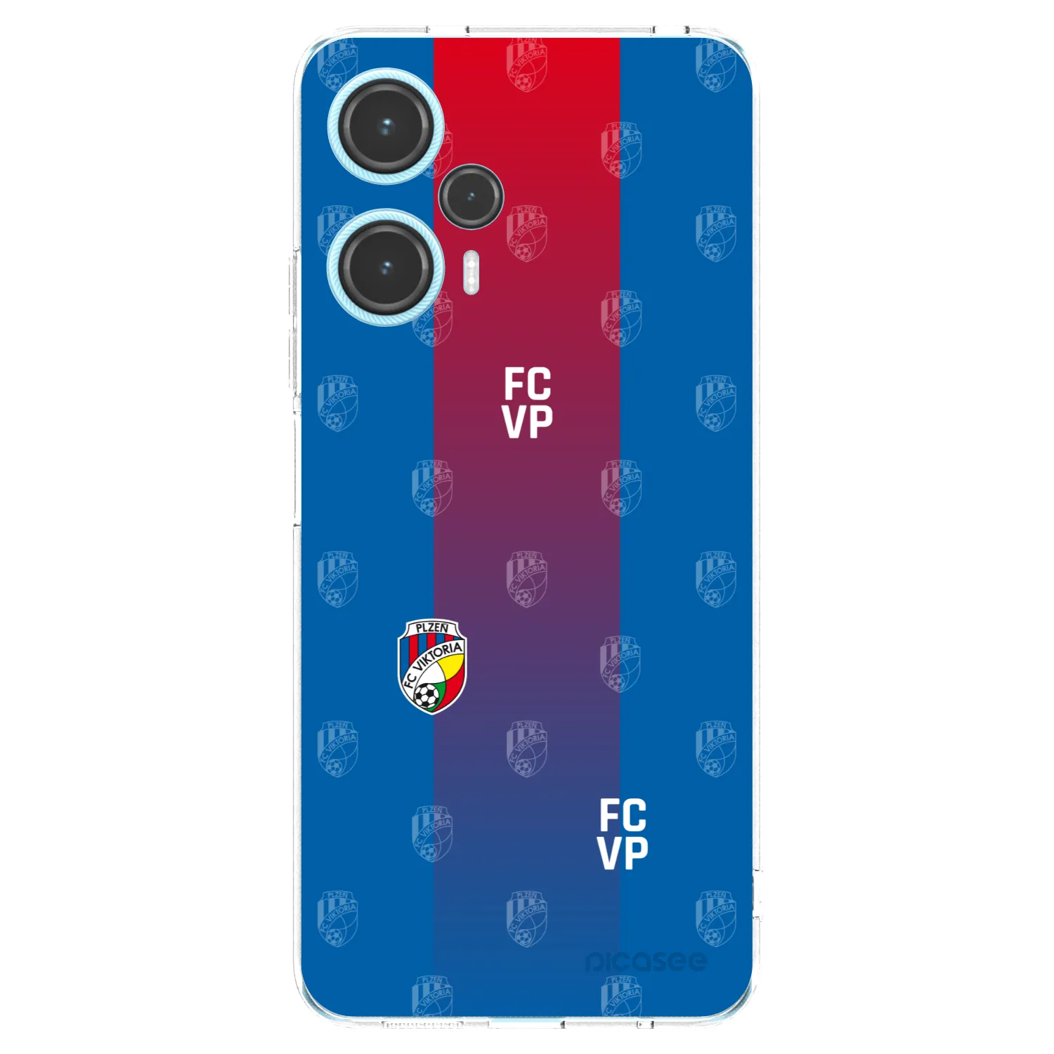 Picasee silikonový průhledný obal pro Xiaomi Poco F5 - FC Viktoria Plzeň F